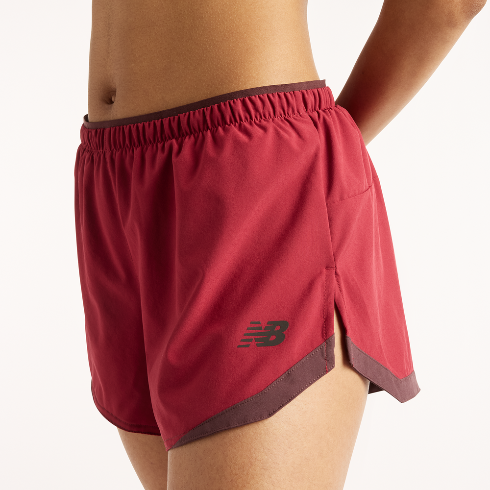Dámské šortky New Balance RC Essential – červené