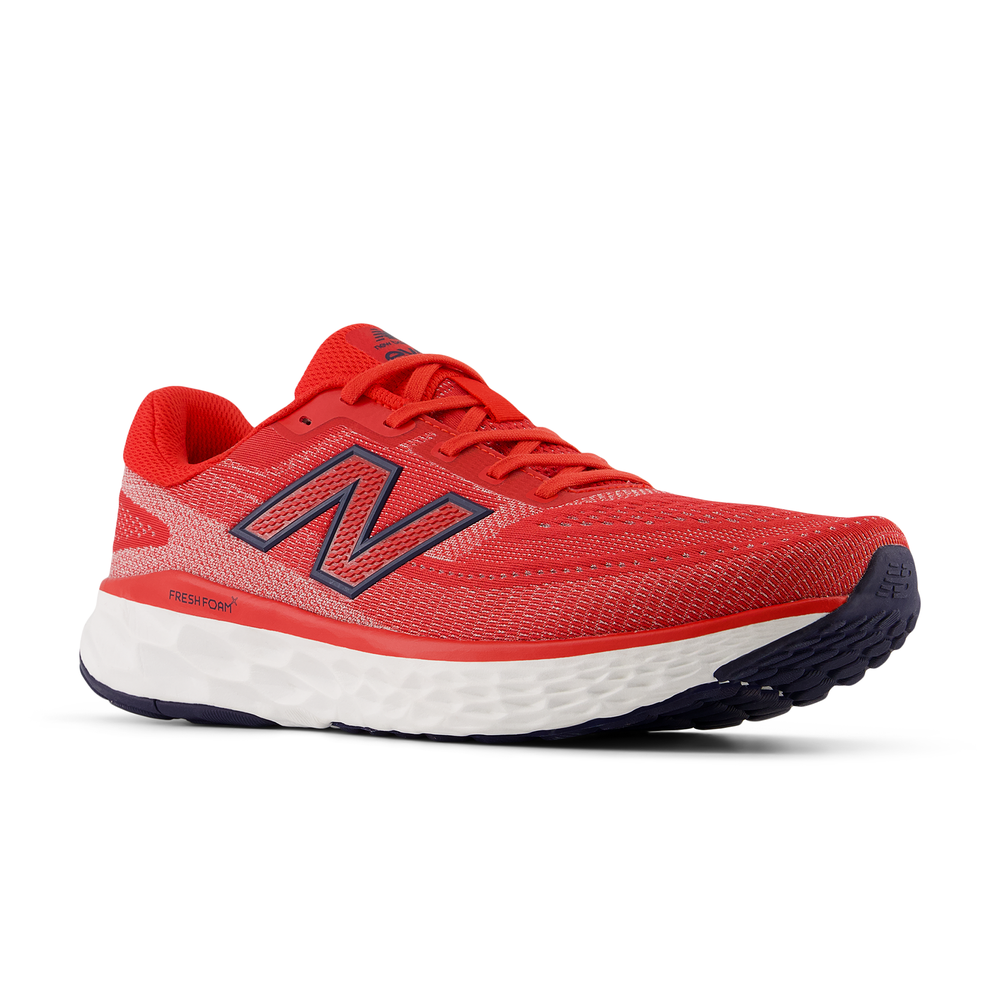 Pánské boty New Balance Fresh Foam Evoz v4 MEVOZ5JB – červené