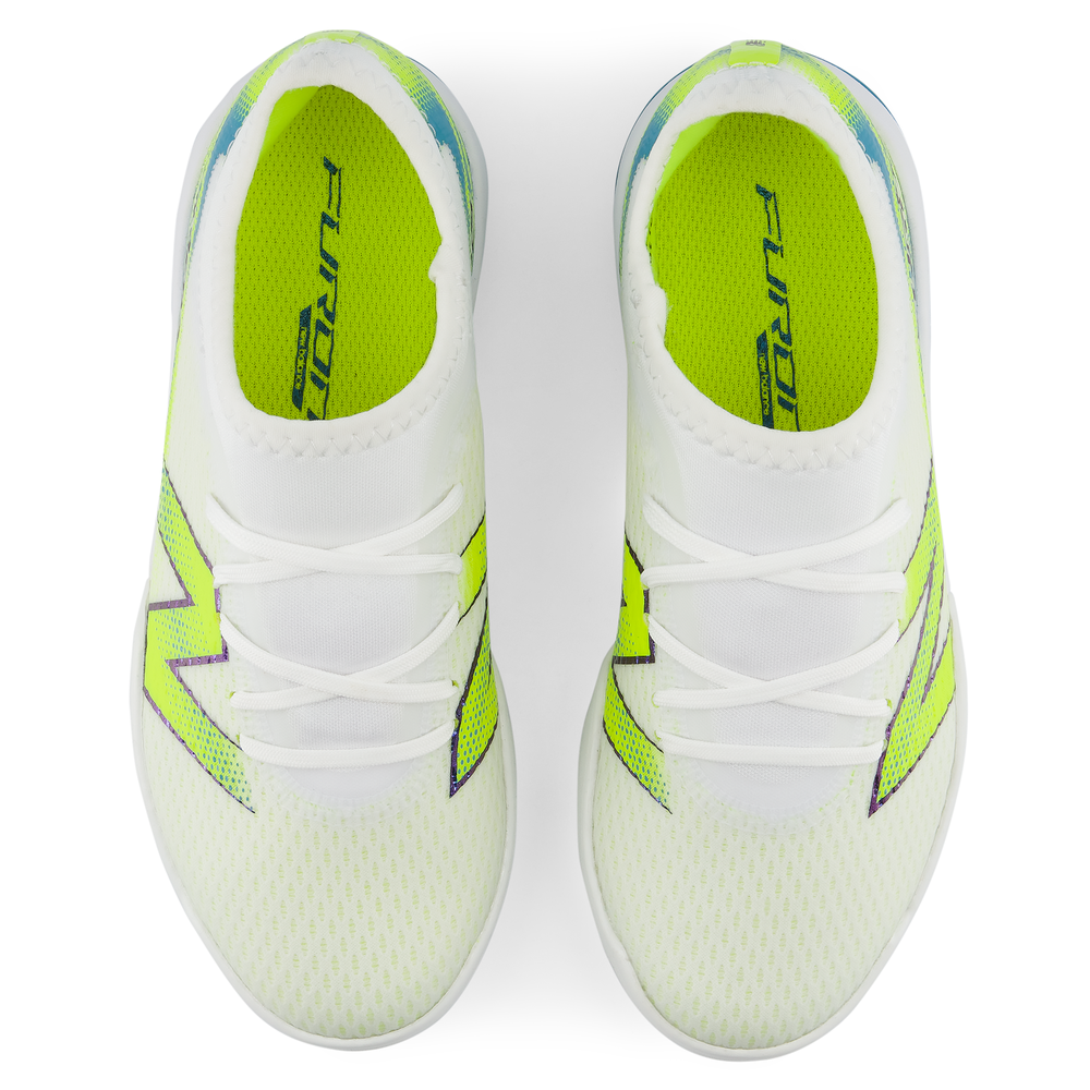 Dětské turfy New Balance FURON TEAM JNR TF V9 YF3T69A – bílé