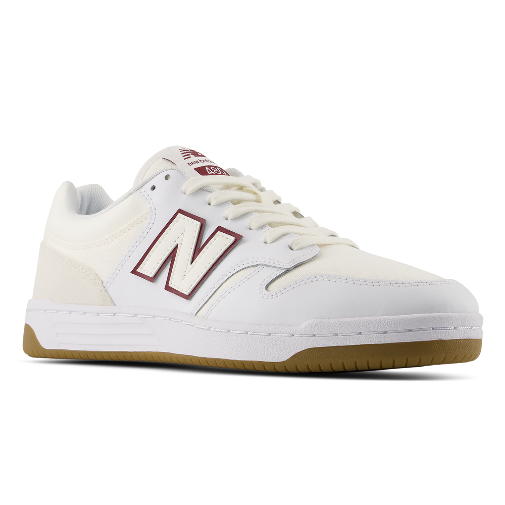 Unisex boty New Balance U480P1BB – bílé