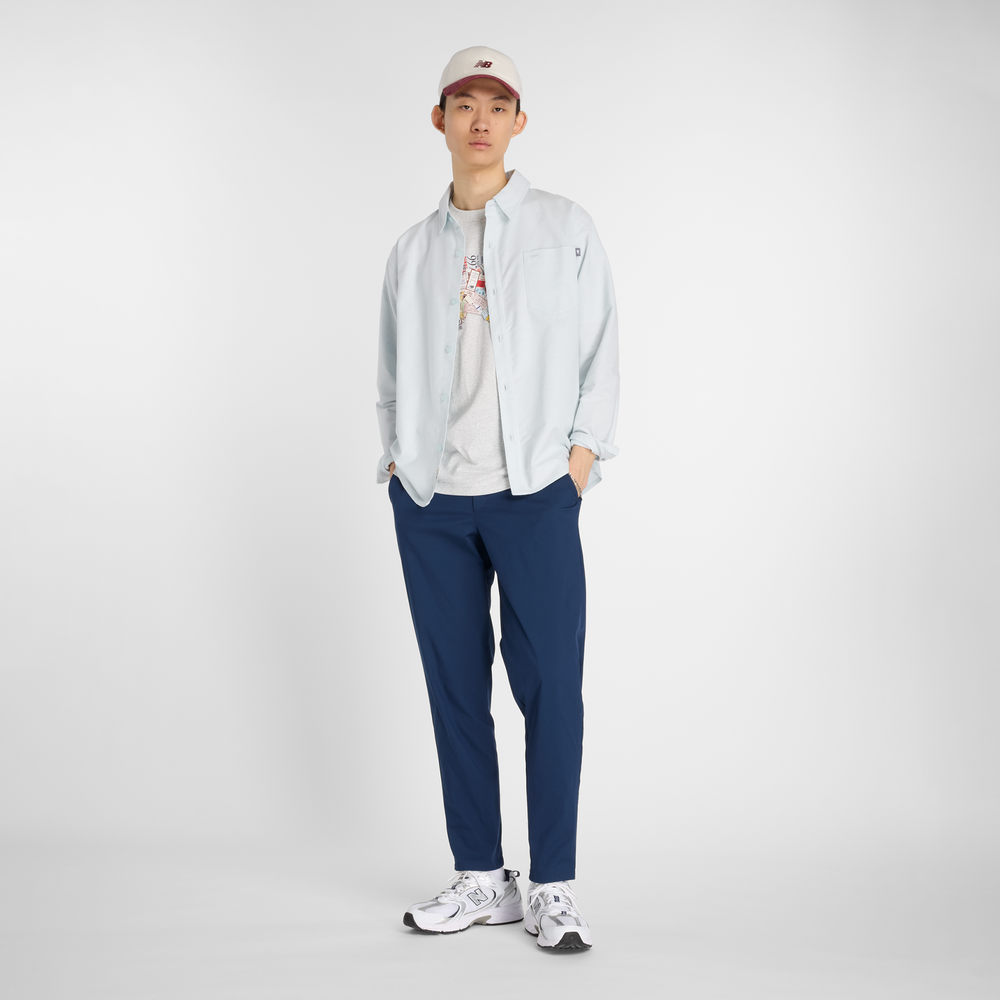 Pánská košile New Balance MT53523FRL – modré