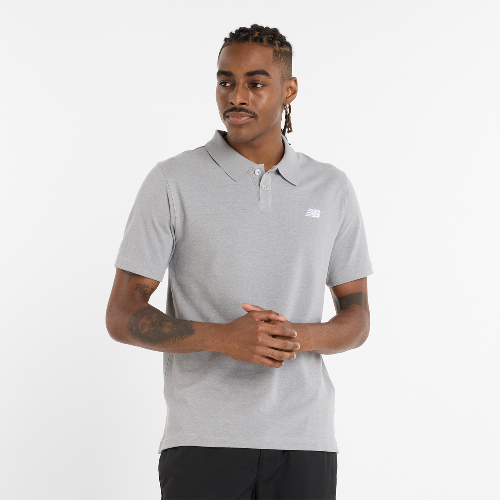 Pánské tričko New Balance MT51519AG – šedé