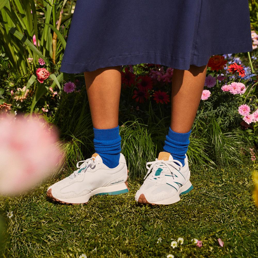Dámské boty New Balance WS327CJ – bílé