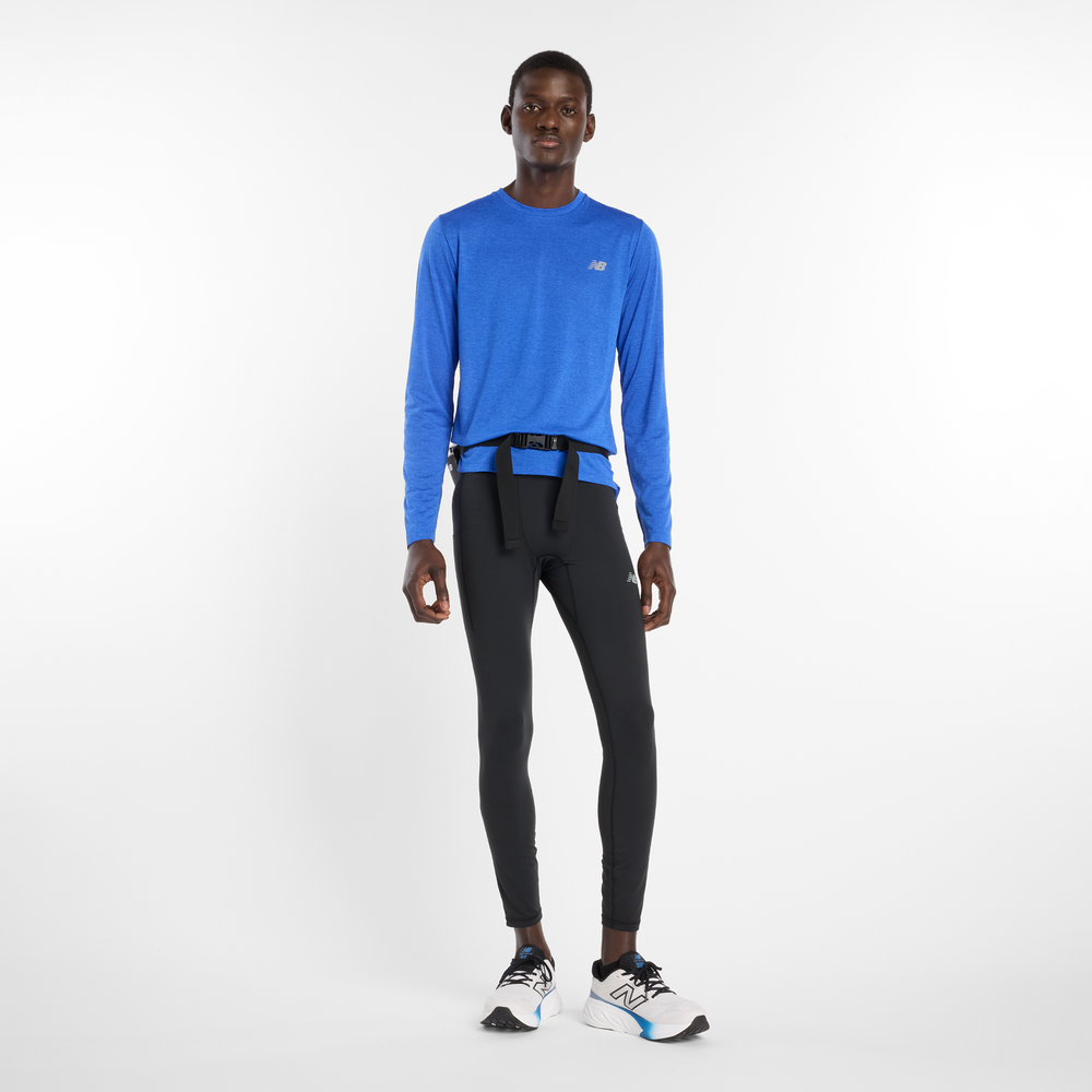 Pánské tričko New Balance MT41256BEA – modré