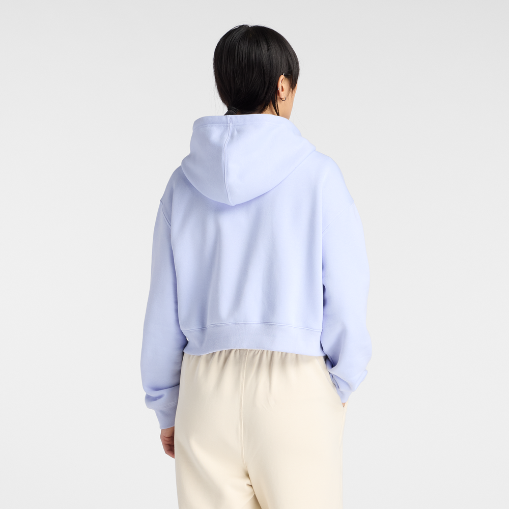 Dámská mikina New Balance WJ61W2EEDYK – fialové