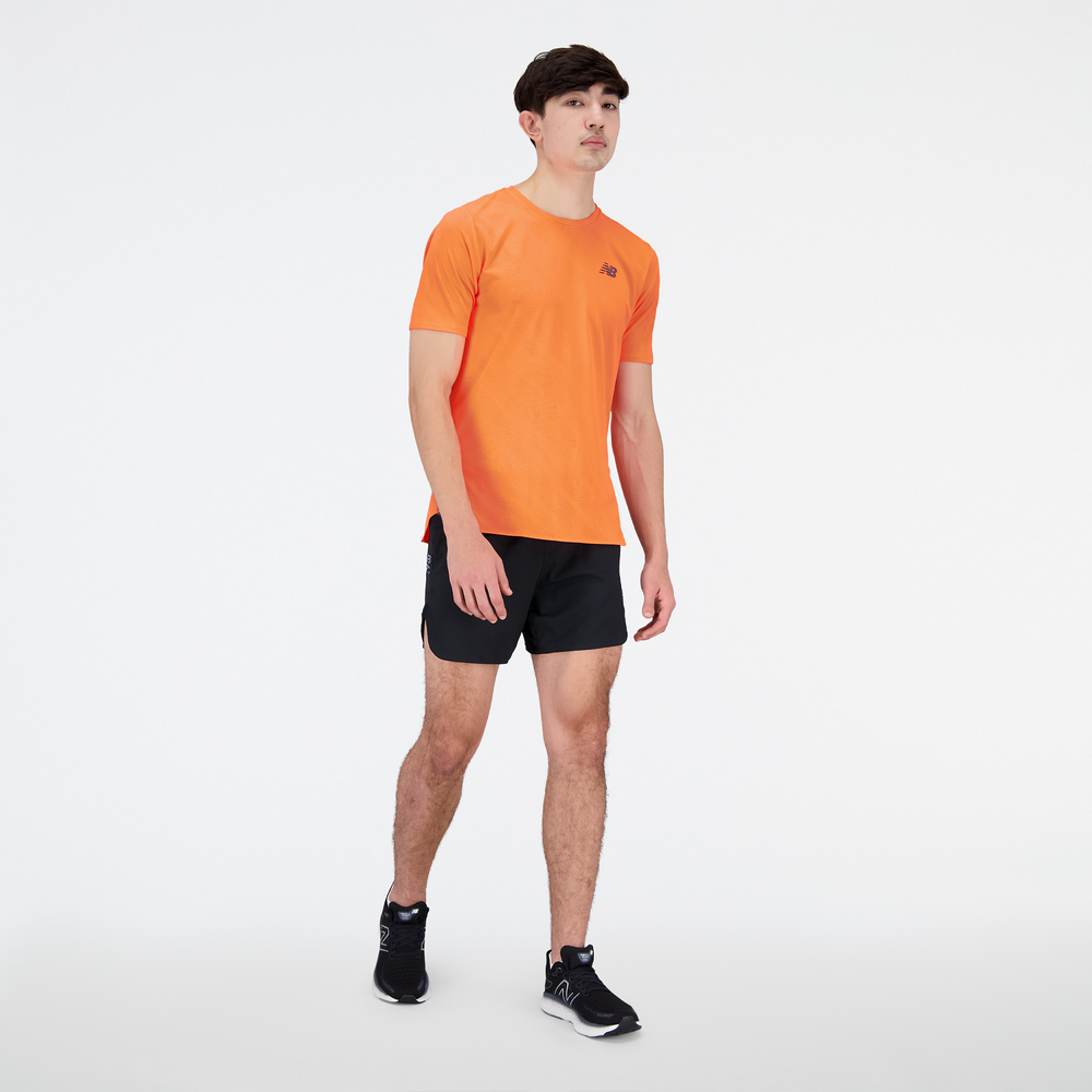 Pánské tričko New Balance MT23281NDF – oranžová