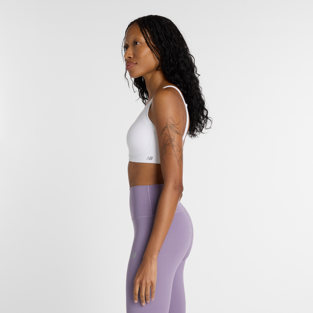 Sportovní podprsenka New Balance WB51052WT – bílé
