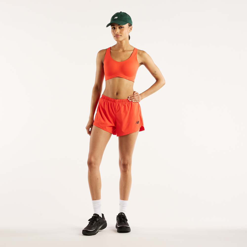 Dámské šortky New Balance RC Essential – oranžová