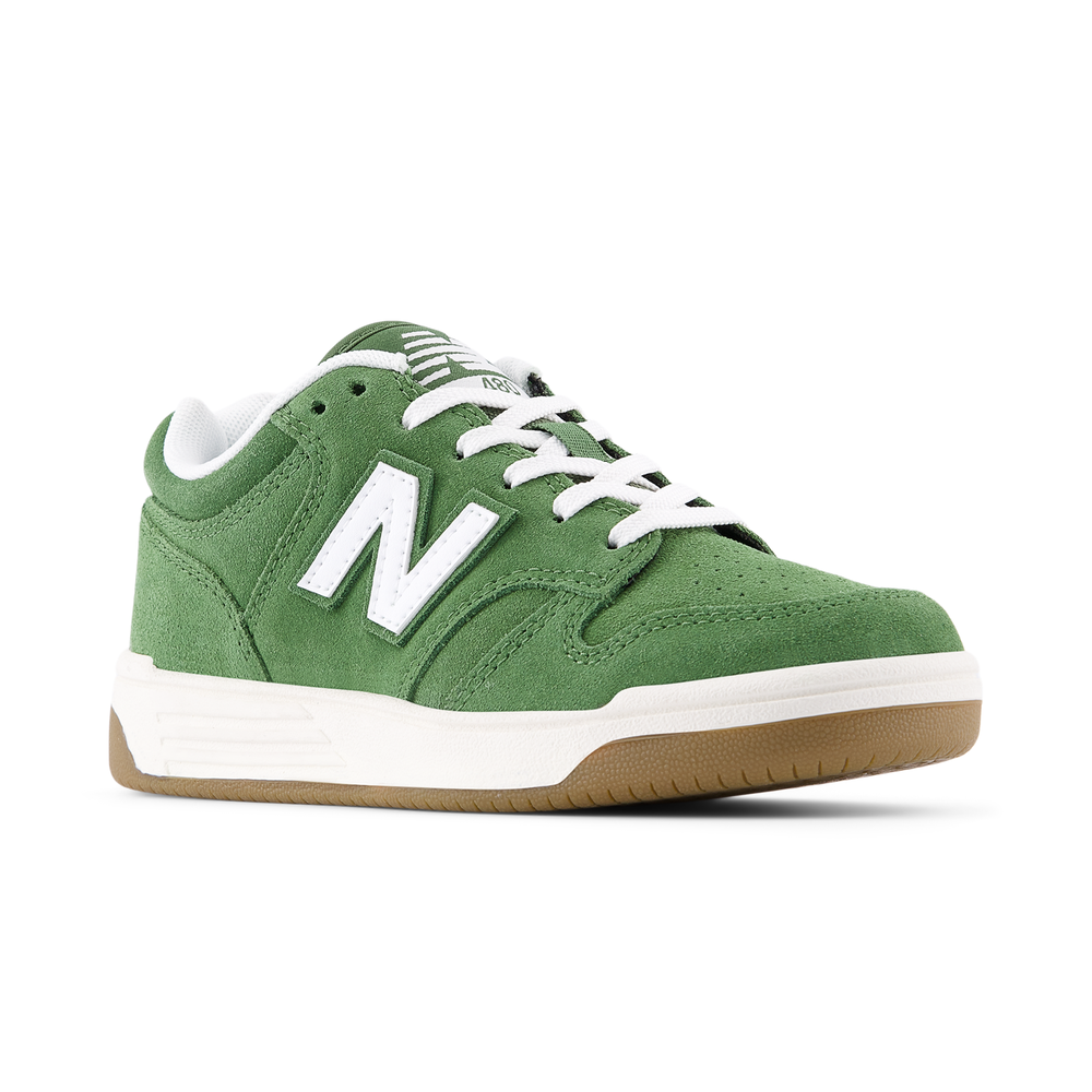 Dětské boty New Balance PSB480SA – zelené