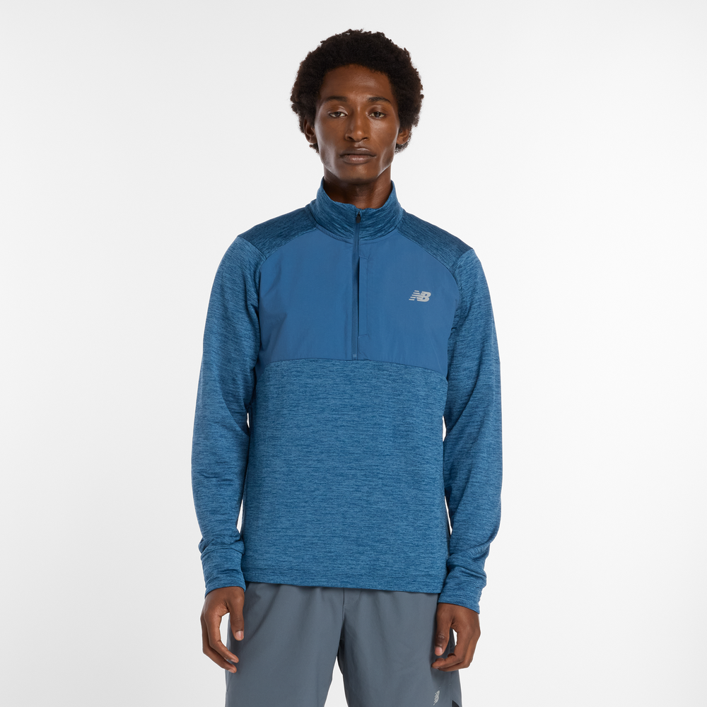 Pánská mikina New Balance MT43204DAK – modré