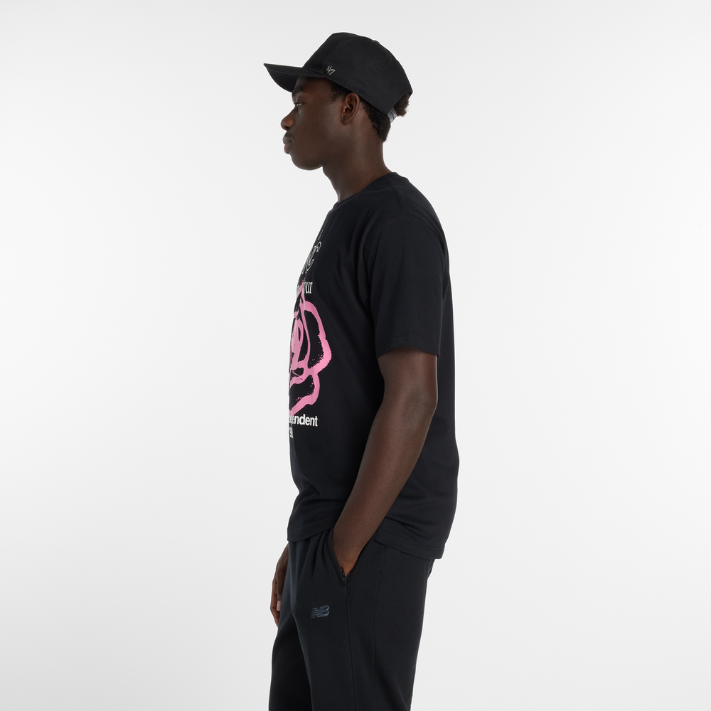 Pánské tričko New Balance MT61018IBK – černé