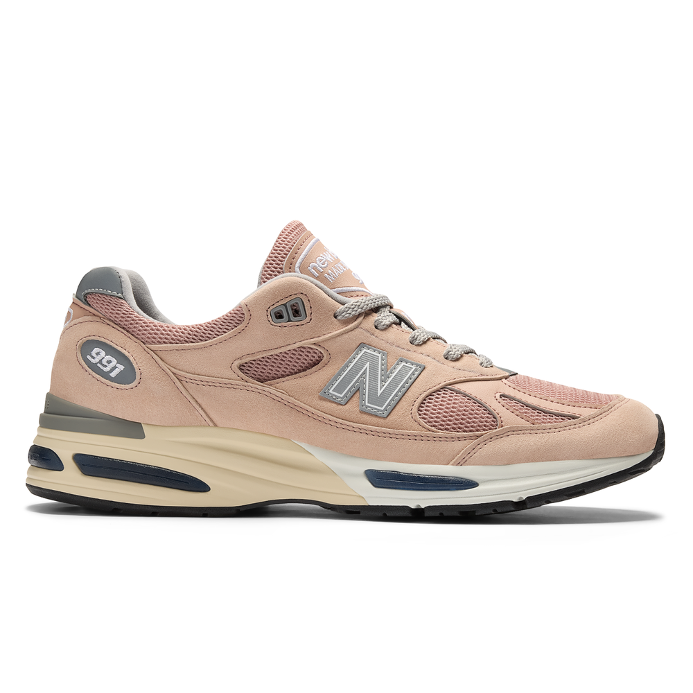 Unisex boty New Balance U991RB2 – růžové