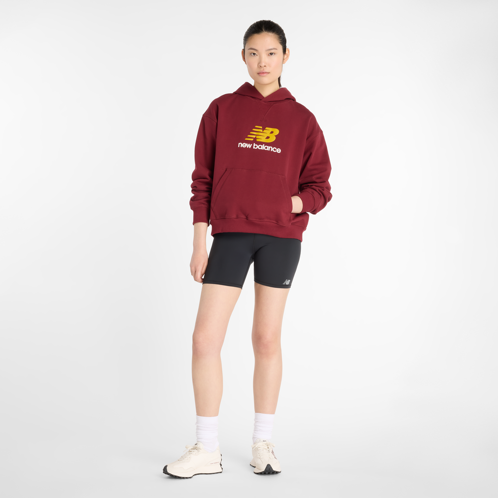 Dámská mikina New Balance WT51501MHB – bordó