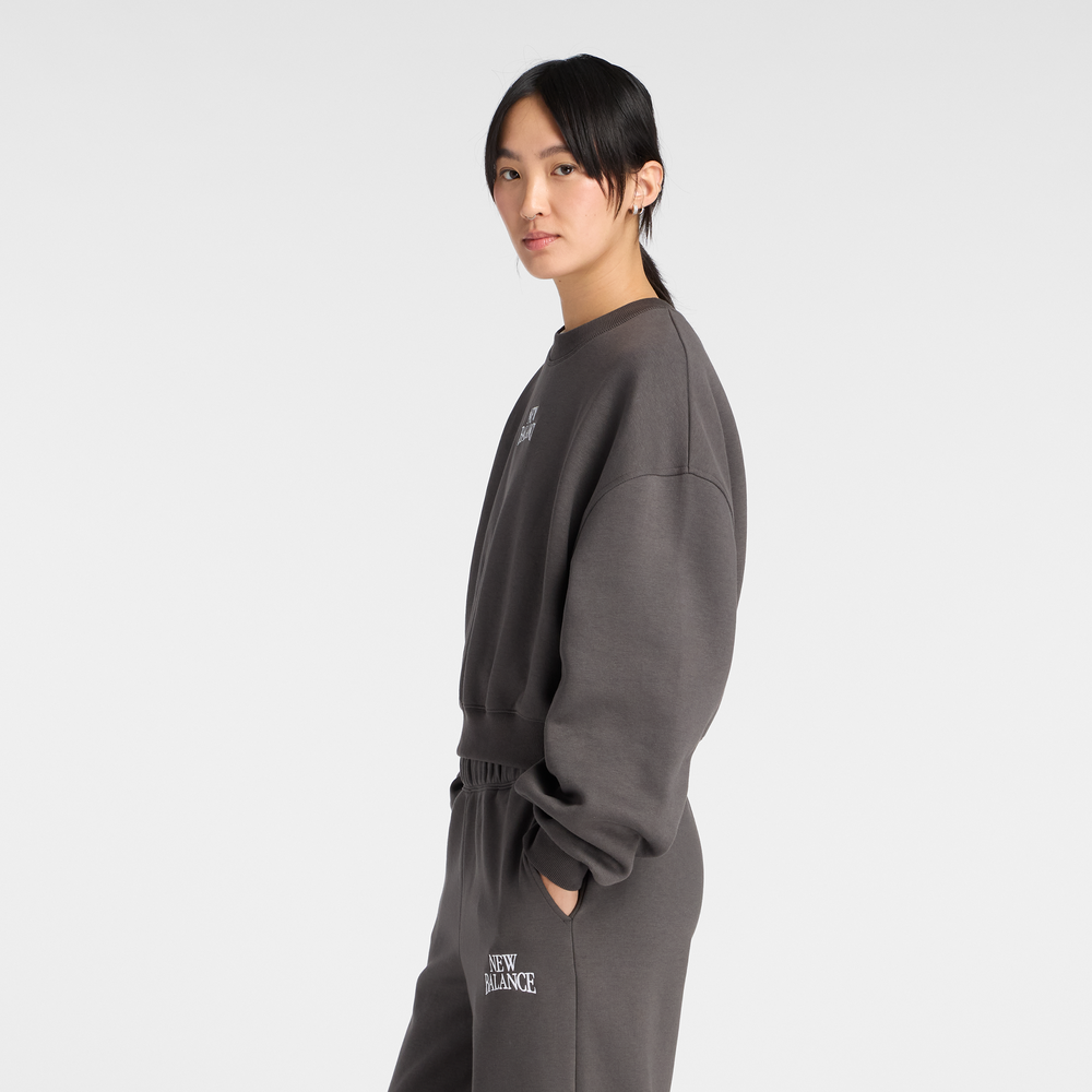 Dámská mikina New Balance WT61935IABR – šedé