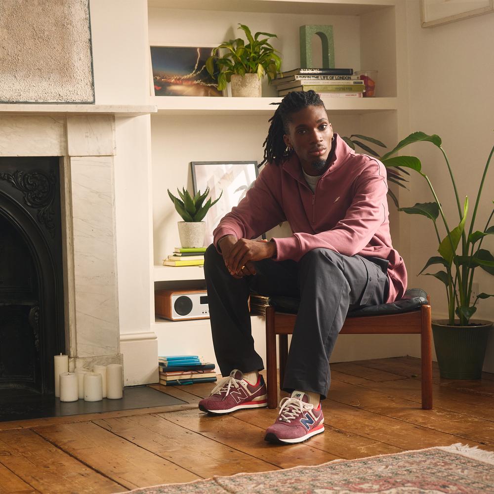 Boty unisex New Balance U574RX2 – červené