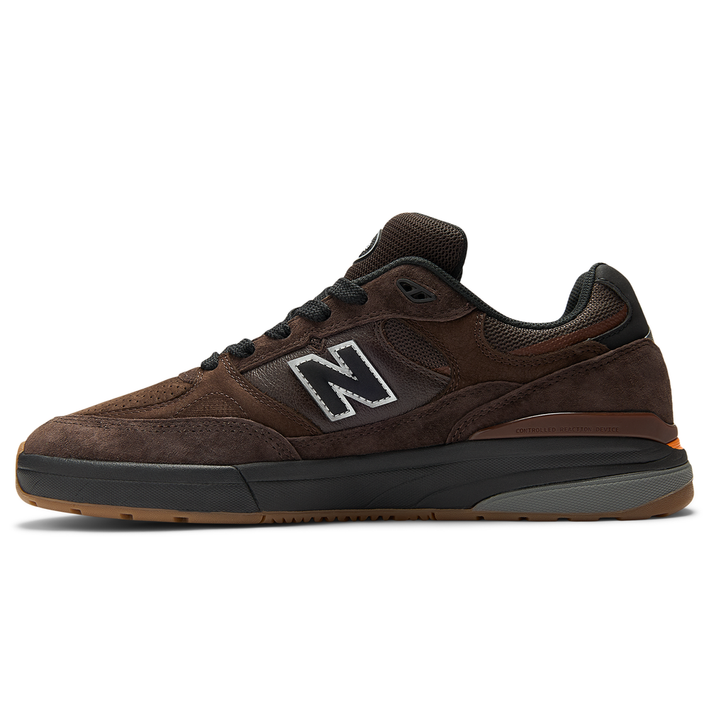 Unisex boty New Balance Numeric NM933BAR – hnědý