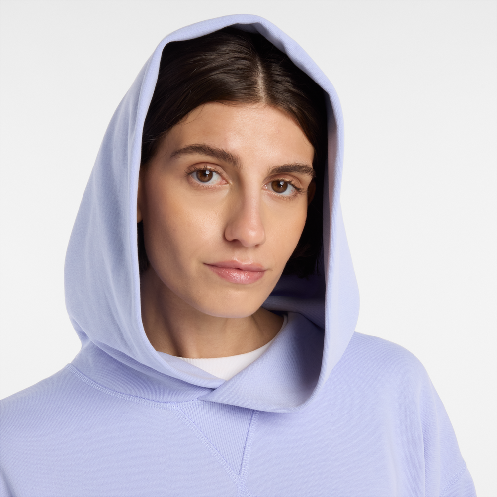 Dámská mikina New Balance WT51501DYK – fialové