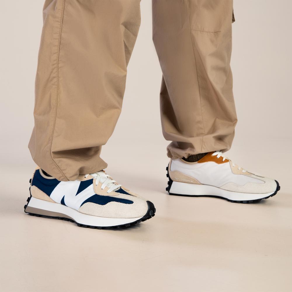 Klasické boty New Balance MS327OB – béžové