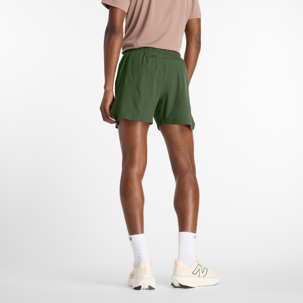 Pánské šortky New Balance MS41286DAE – zelené