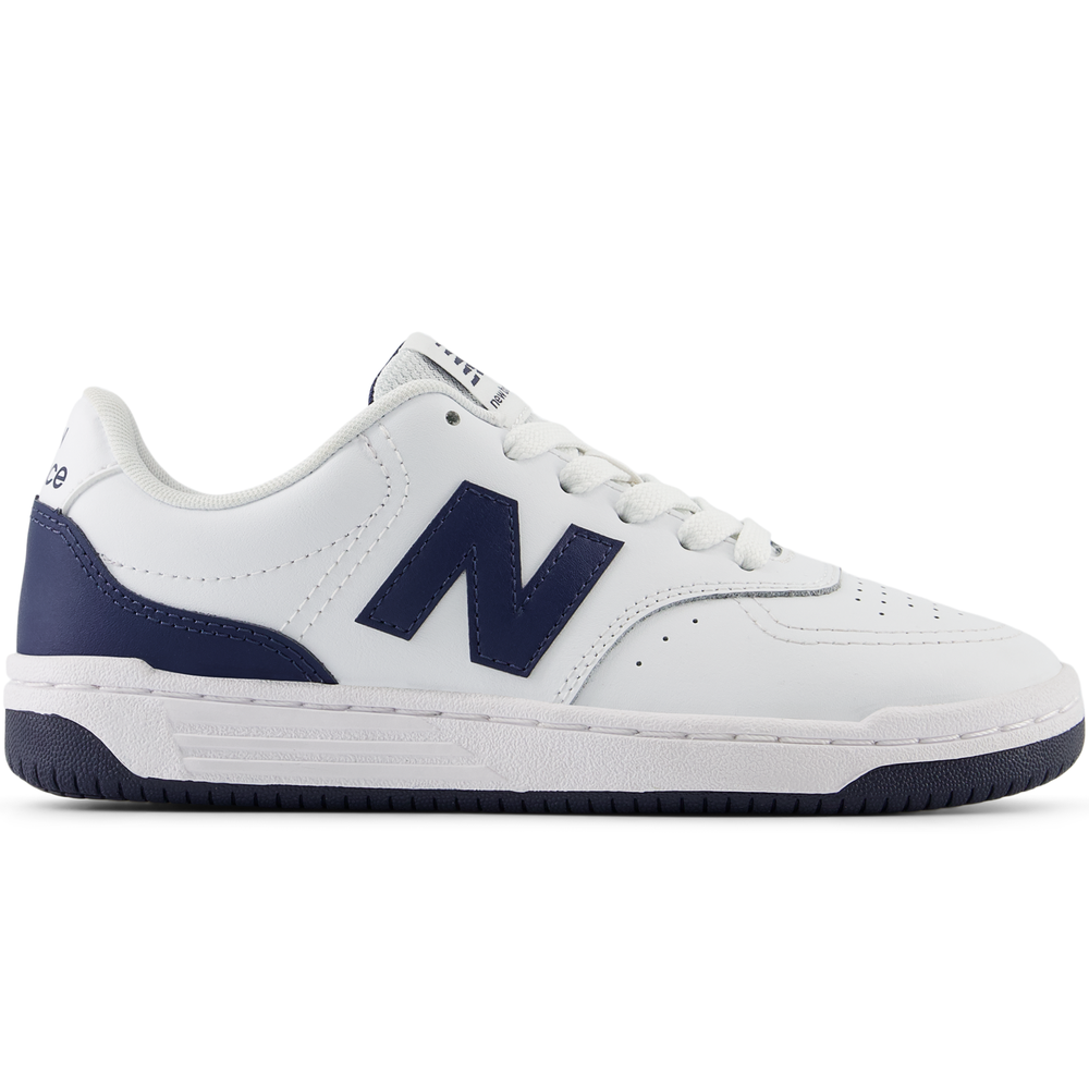 Dětské boty New Balance GSB80WB – bílé