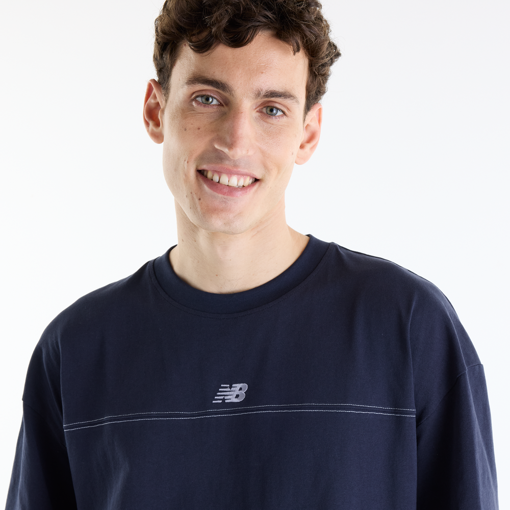 Pánské tričko New Balance Sport Legacy – tmavomodrá