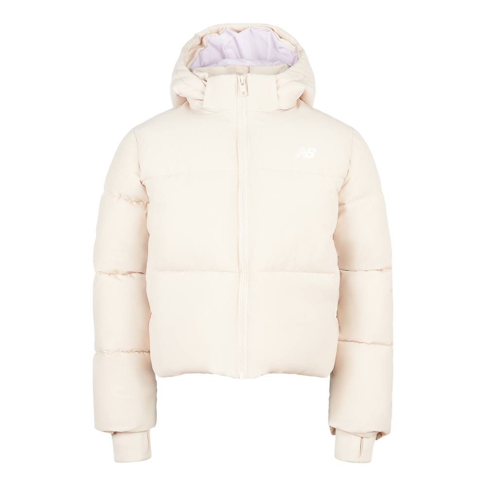 Dětská bunda New Balance LAKG0230BIS – béžové