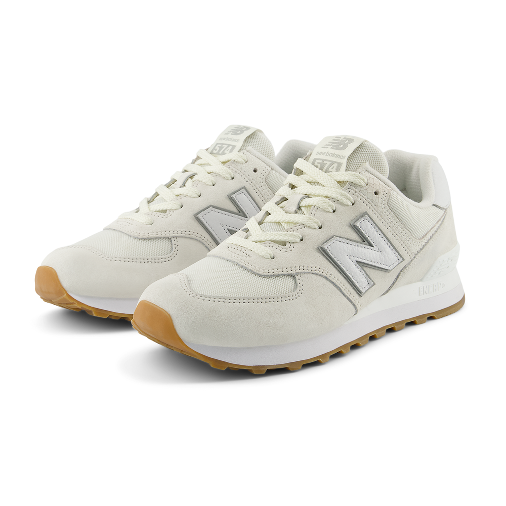 Unisex boty New Balance U574RAD – bílé