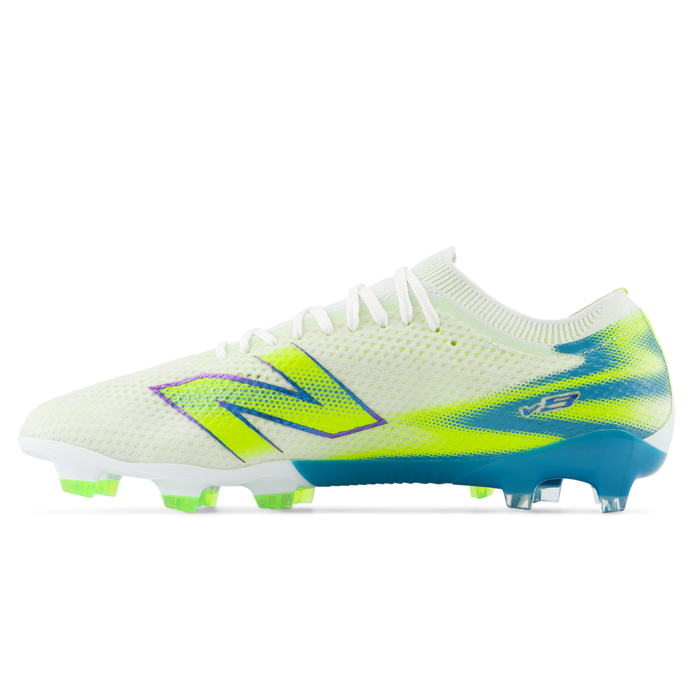 Pánské kopačky New Balance FURON PRO FG V9 UF2F2D2 – bílé