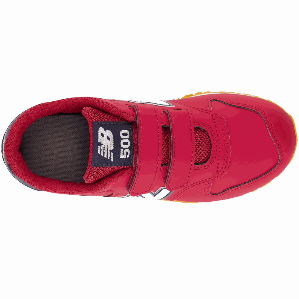 Dětské boty New Balance PV500BF1 – červené