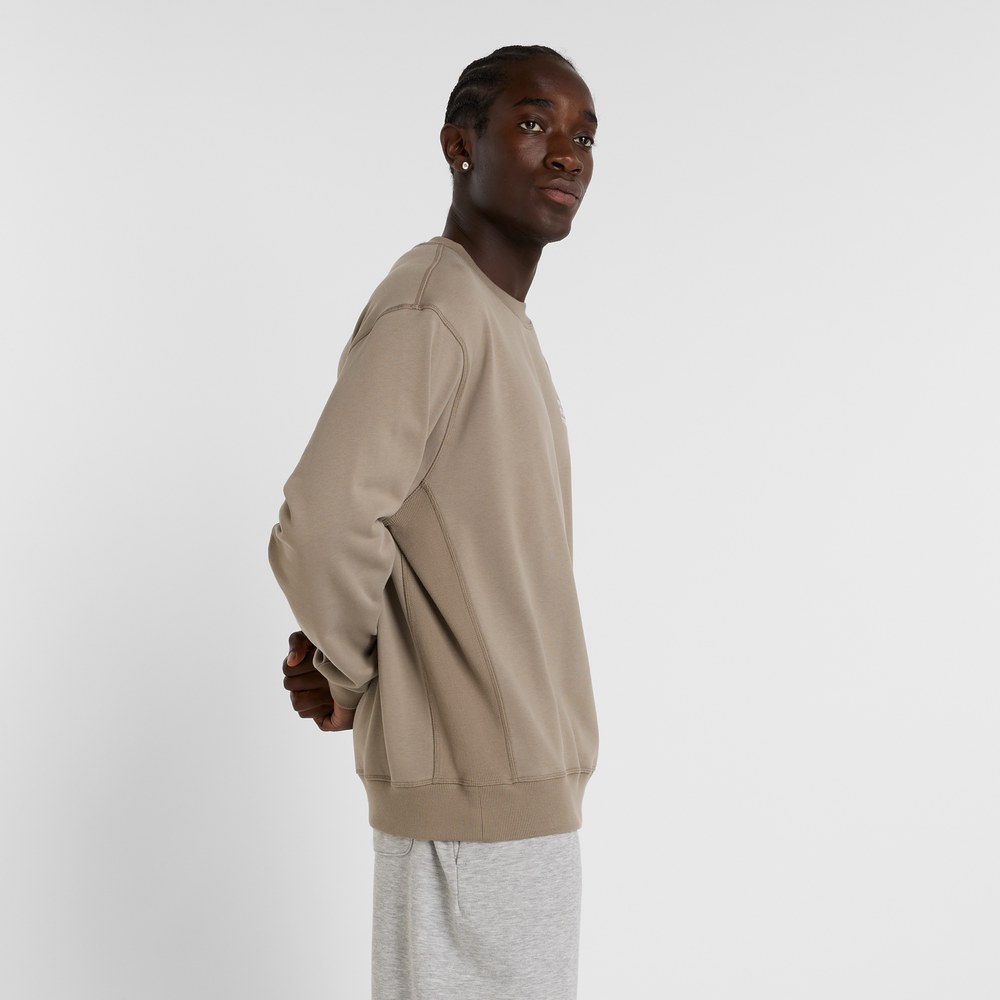 Pánská mikina New Balance MT41547DOK – béžové