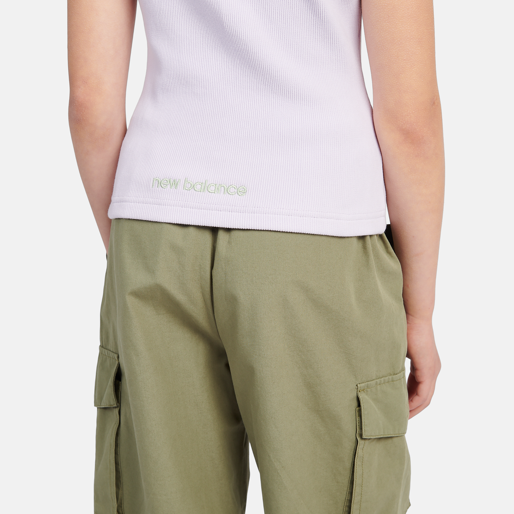 Dětské tričko New Balance LAKG0139RIG – růžové