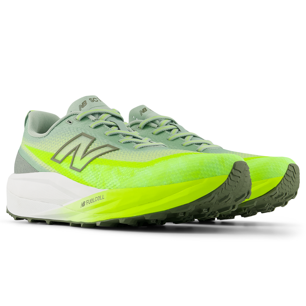 Pánské boty New Balance FuelCell SuperComp Trail v2 MTRX5C9 – zelené