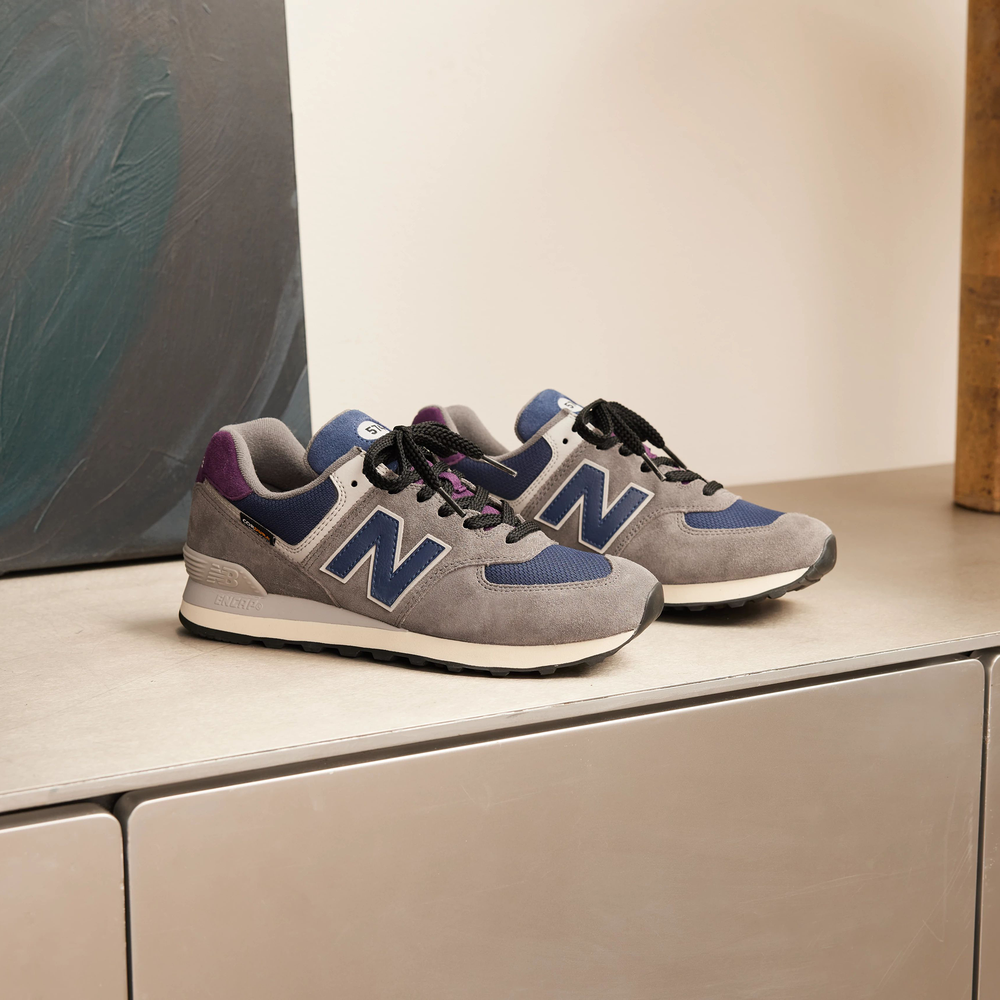 Unisex boty New Balance U574KGN – šedé