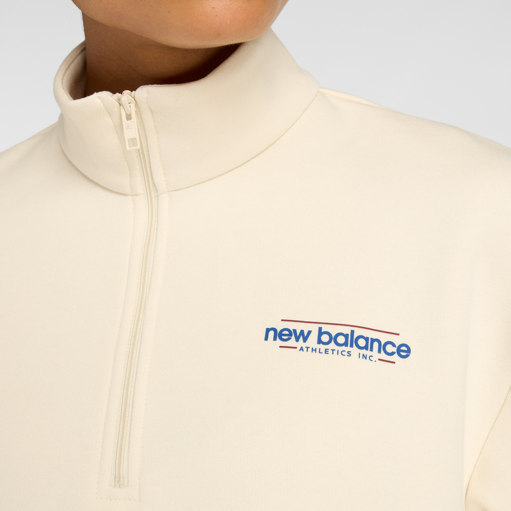 Dámská mikina New Balance WT53513LIN – béžové