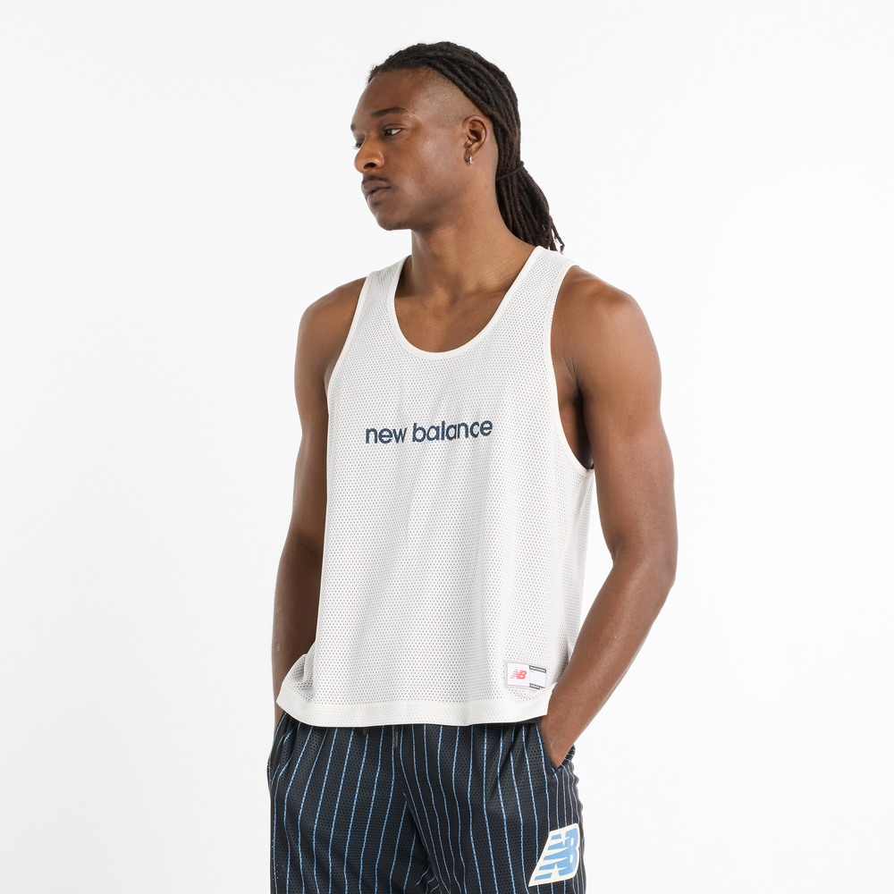 Pánské tričko New Balance MT51608BK – bílé