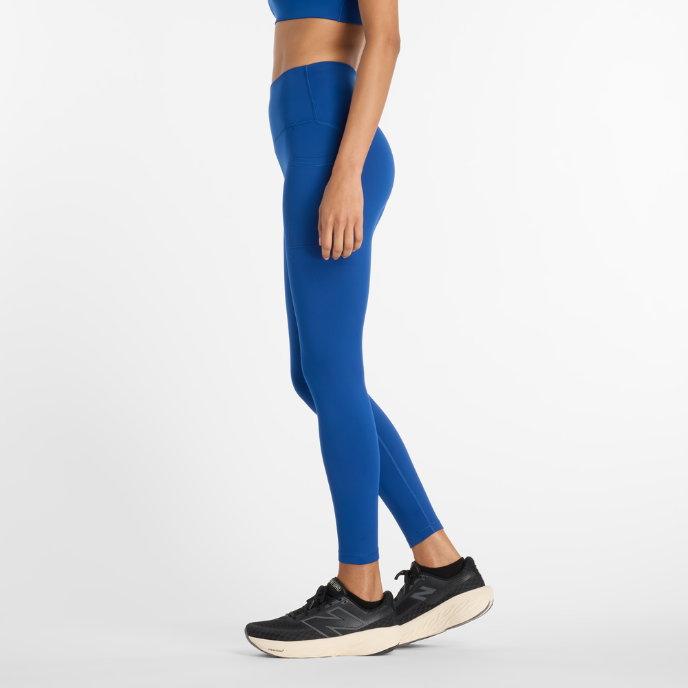 Dámské legíny New Balance WP51268GAB – modré