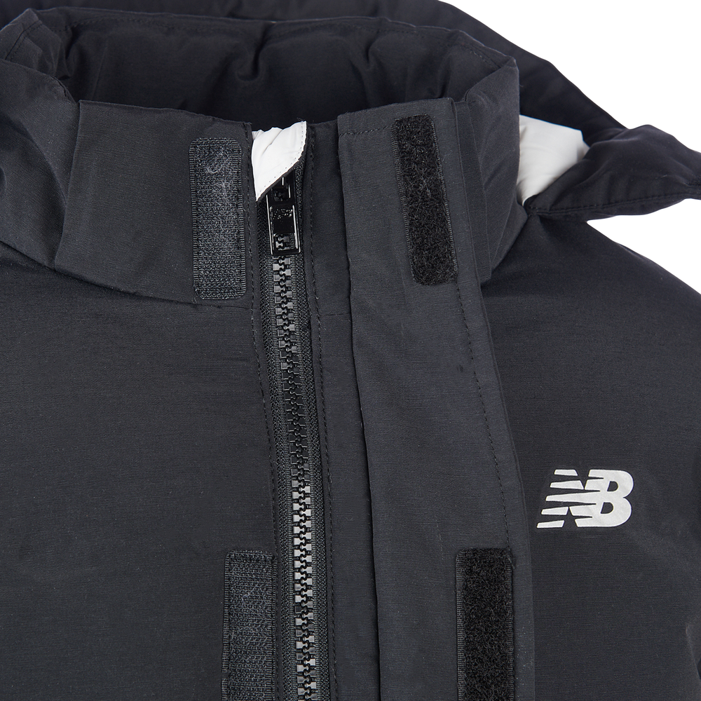 Dětská bunda New Balance LAKB0287BK – černé