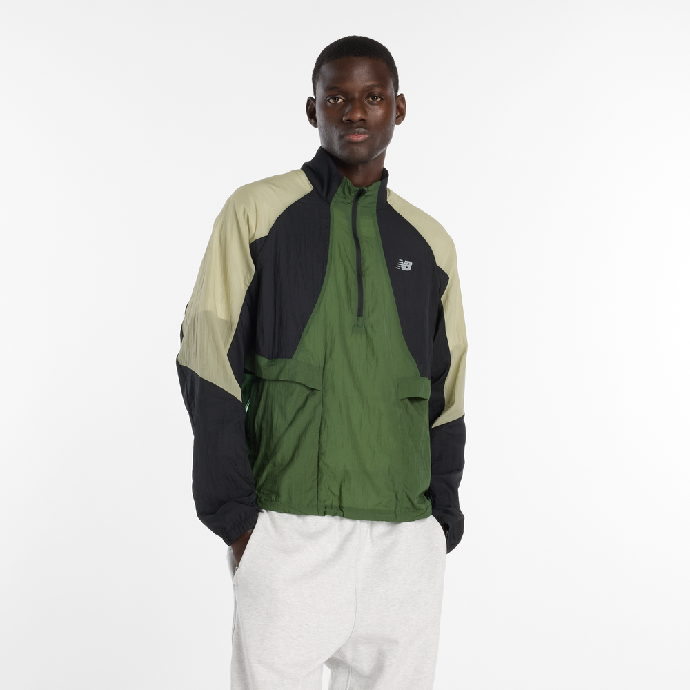 Pánská bunda New Balance MO53206GAS – zelené