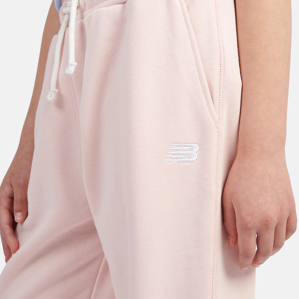 Dětské kalhoty New Balance LAKG0058PIE – růžové