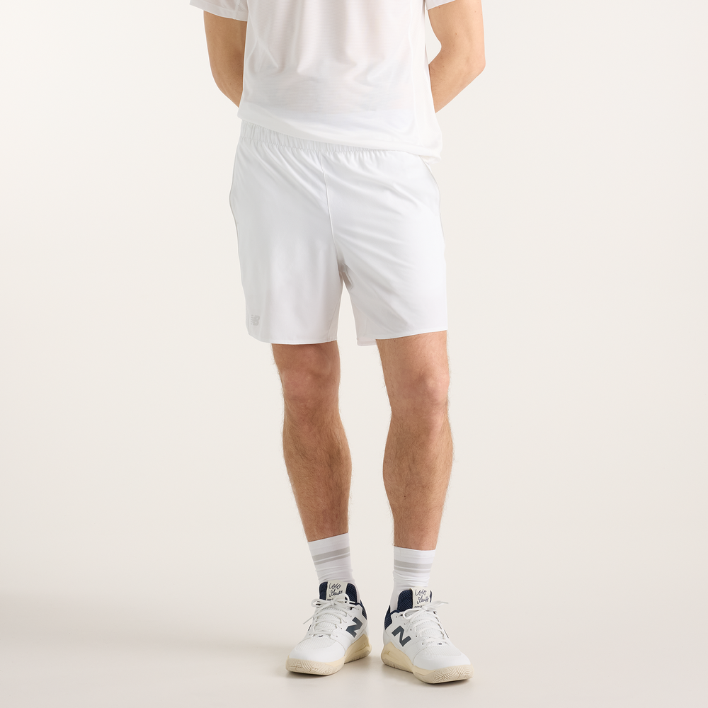 Pánské šortky New Balance MB61V34TWT – bílé