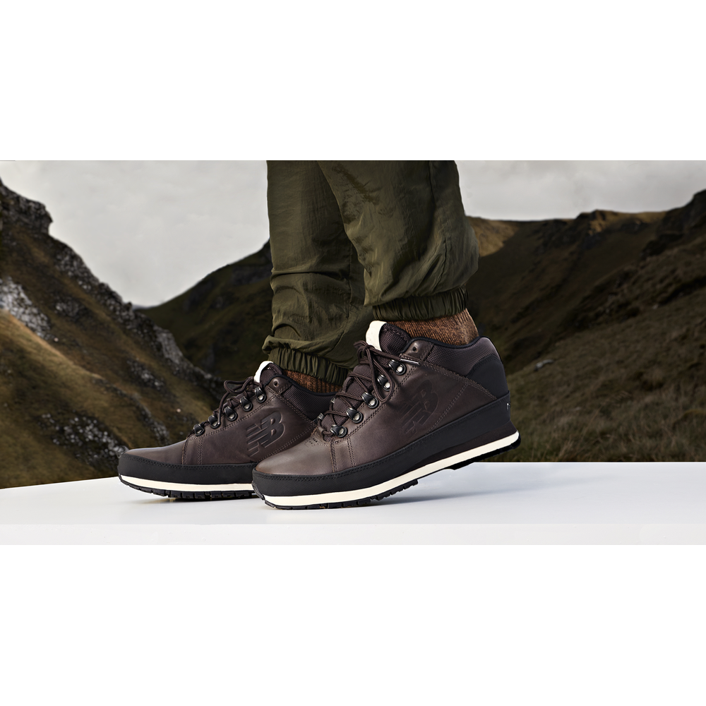 Pánské zimní boty New Balance H754LLB - hnědý