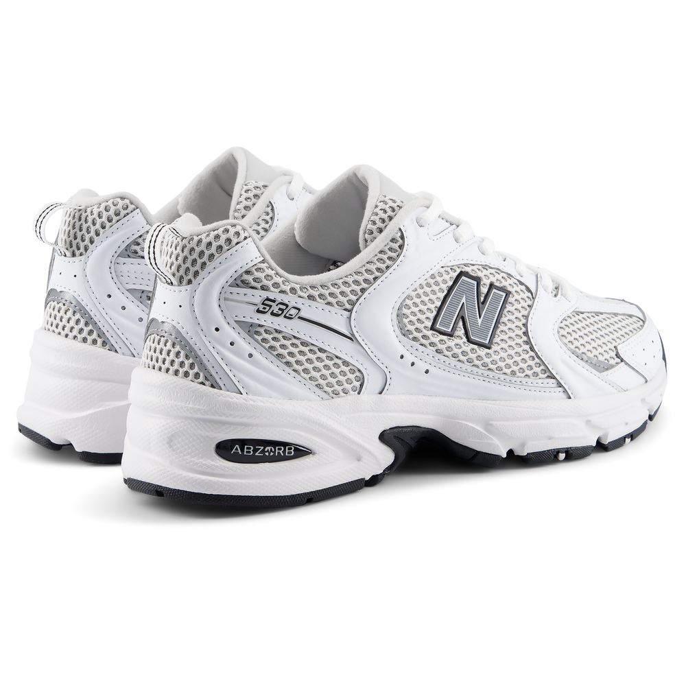 Unisex boty New Balance U530KLB – bílé