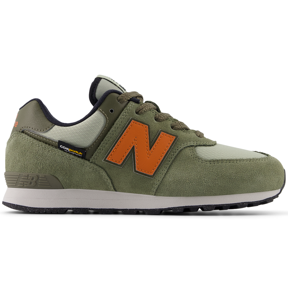 Dětské boty New Balance GC574SOF – zelené