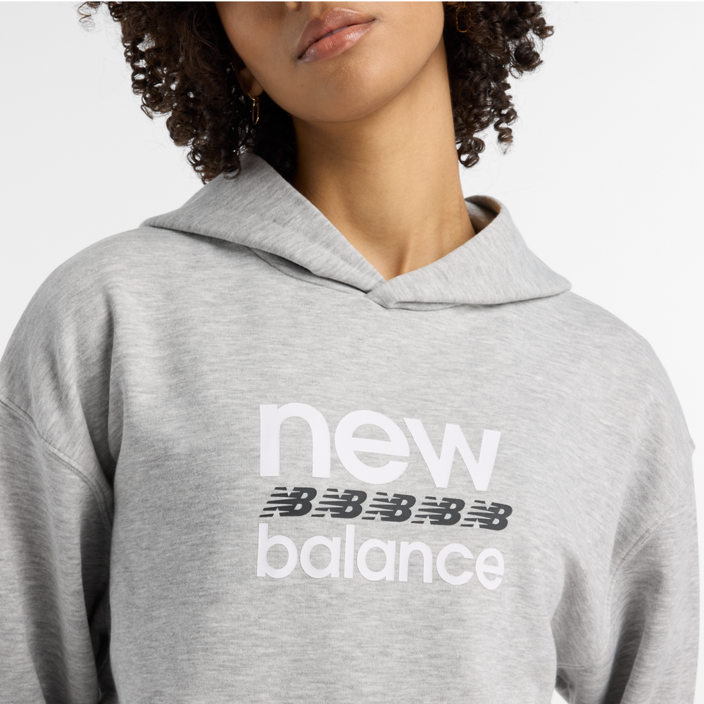 Dámská mikina New Balance WT51519AG – šedé