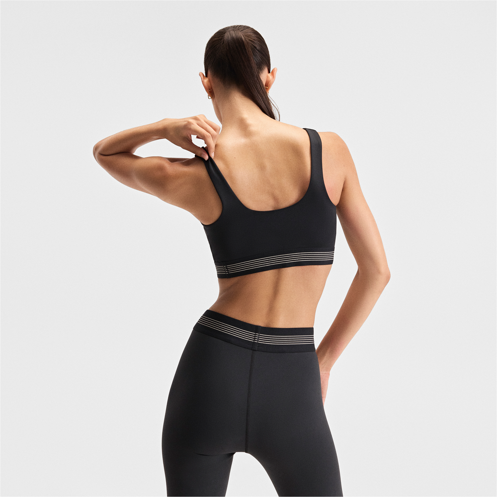 Sportovní podprsenka New Balance WB61Q0QKBK – černé