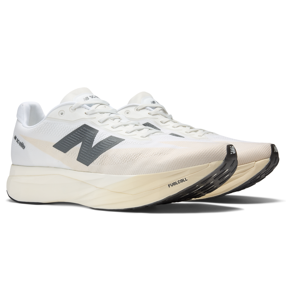 Dámské boty New Balance FuelCell SC Elite V5 WRCELLD5 – bílé