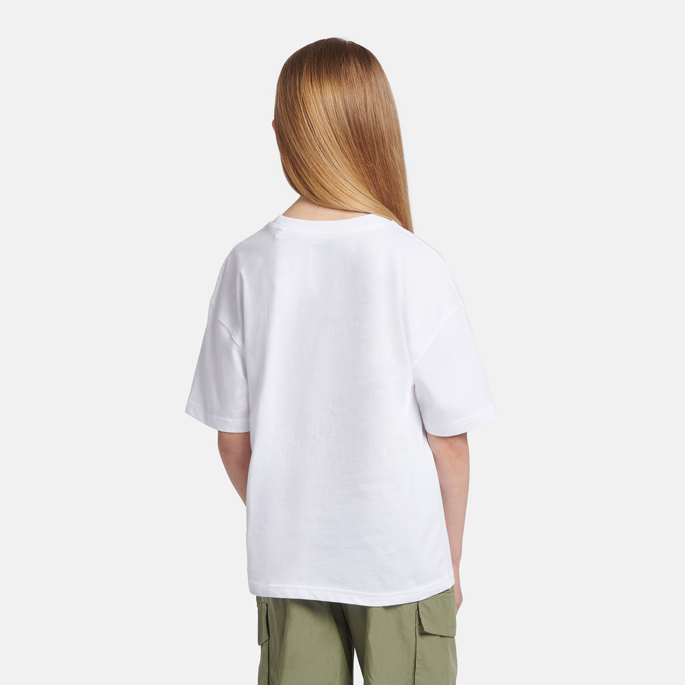 Dětské tričko New Balance LAKG0001BWE – bílé