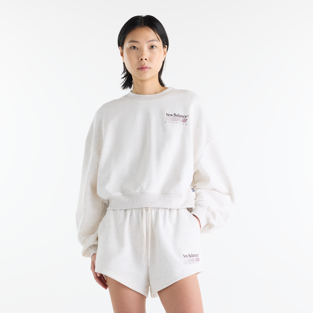 Dámské šortky New Balance WB62232JLIT – béžové