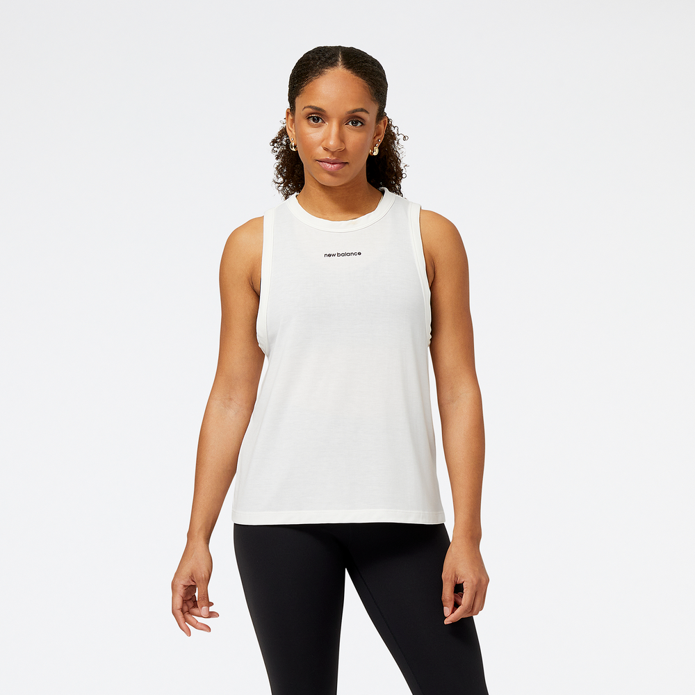 Dámské tričko New Balance  WT31104SST – bílé