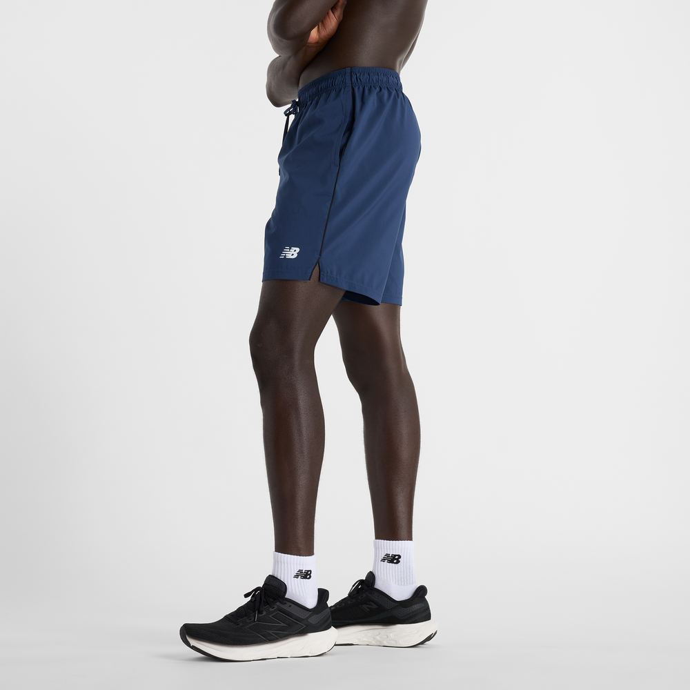 Pánské šortky New Balance MS51902NNY – tmavomodrá
